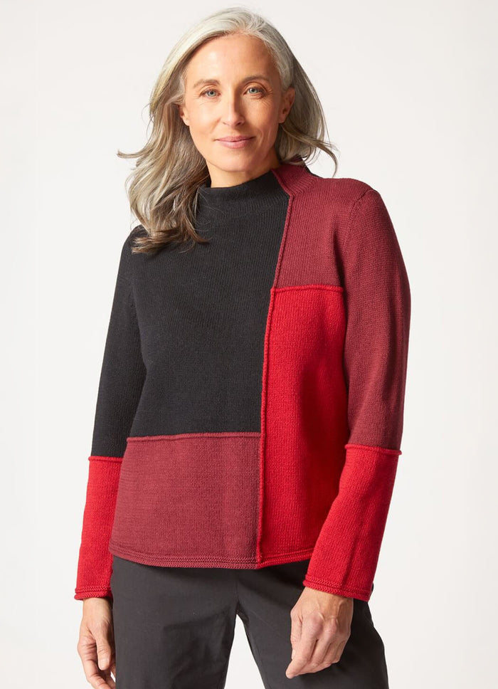 Habitat Yin Yang Funnel Neck Pullover
