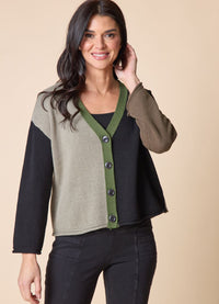Habitat Yin Yang Colorblock Cardigan