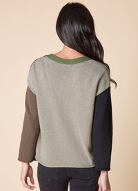 Habitat Yin Yang Colorblock Cardigan
