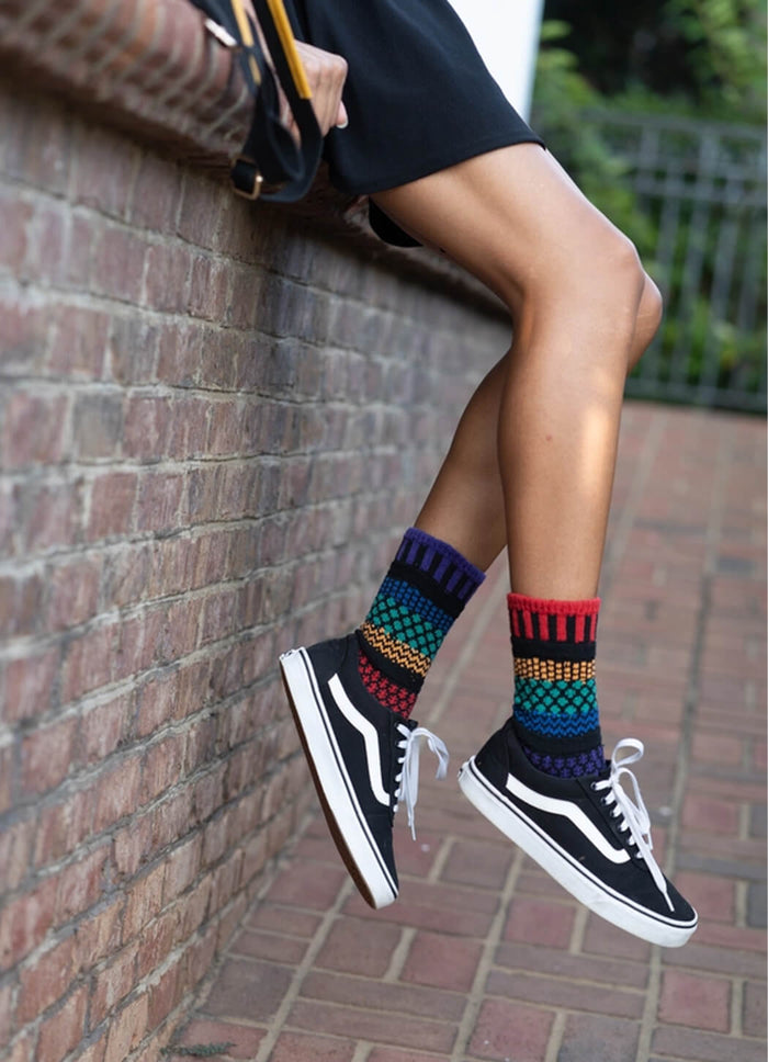 Solmate Socks Crew Gemstone