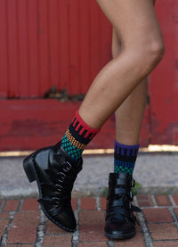 Solmate Socks Crew Gemstone
