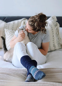 Solmate Socks Fusion Cerulean