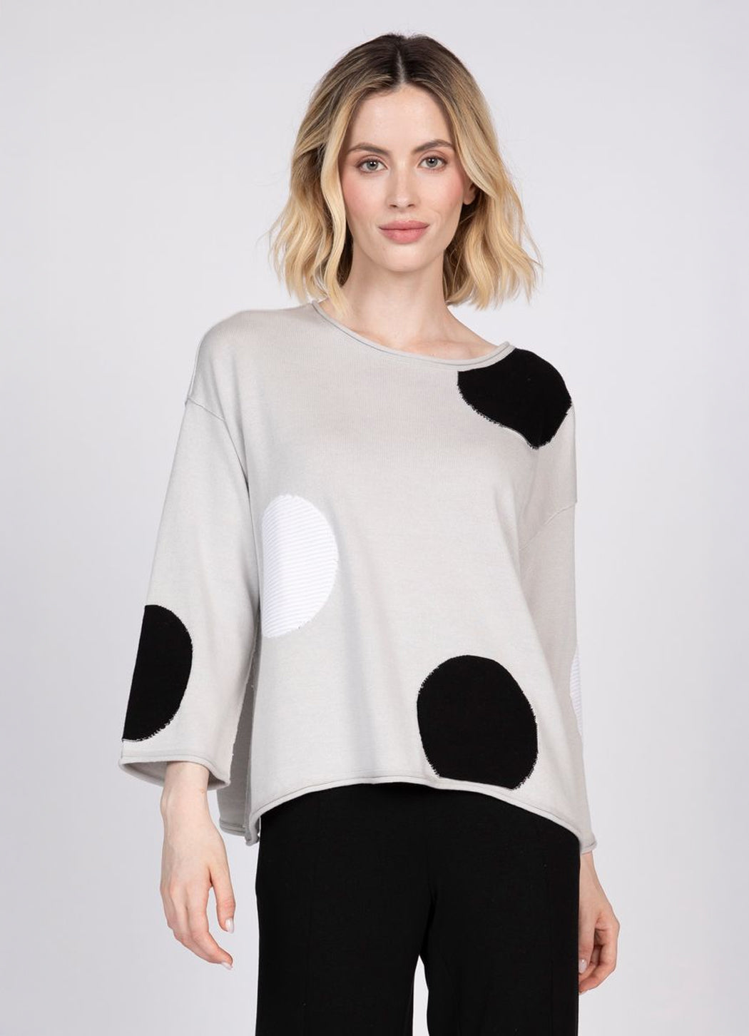 Olivia Full Circle Dot Pullover