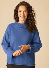 Habitat Fireside Shaker Cozy Cabin Swater