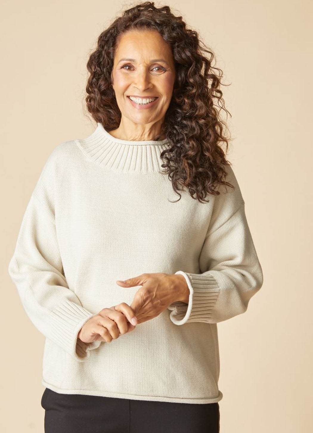 Habitat Fireside Shaker Cozy Cabin Sweater