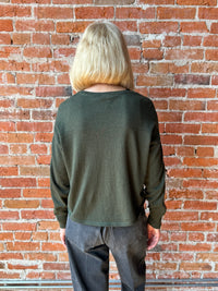 J. Society Zip Sleeve Crew