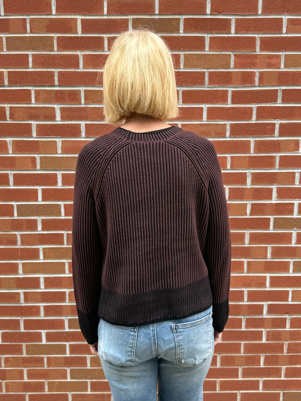 J. Society Plaited Crew Sweater