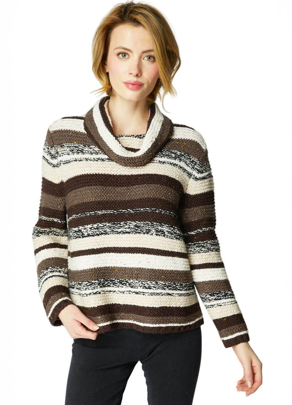 Habitat Rustic Stripe Tonal Stripe Pullover
