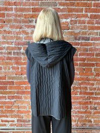 3 Potato Reversible Hooded Vest