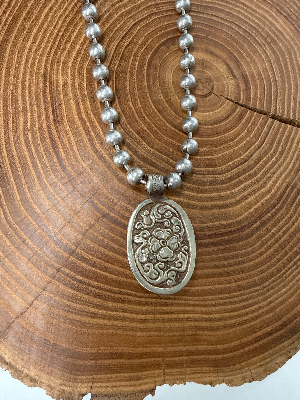 Belle Via Jewelry One-Of-A-Kind Signature Larimar Stone Necklace