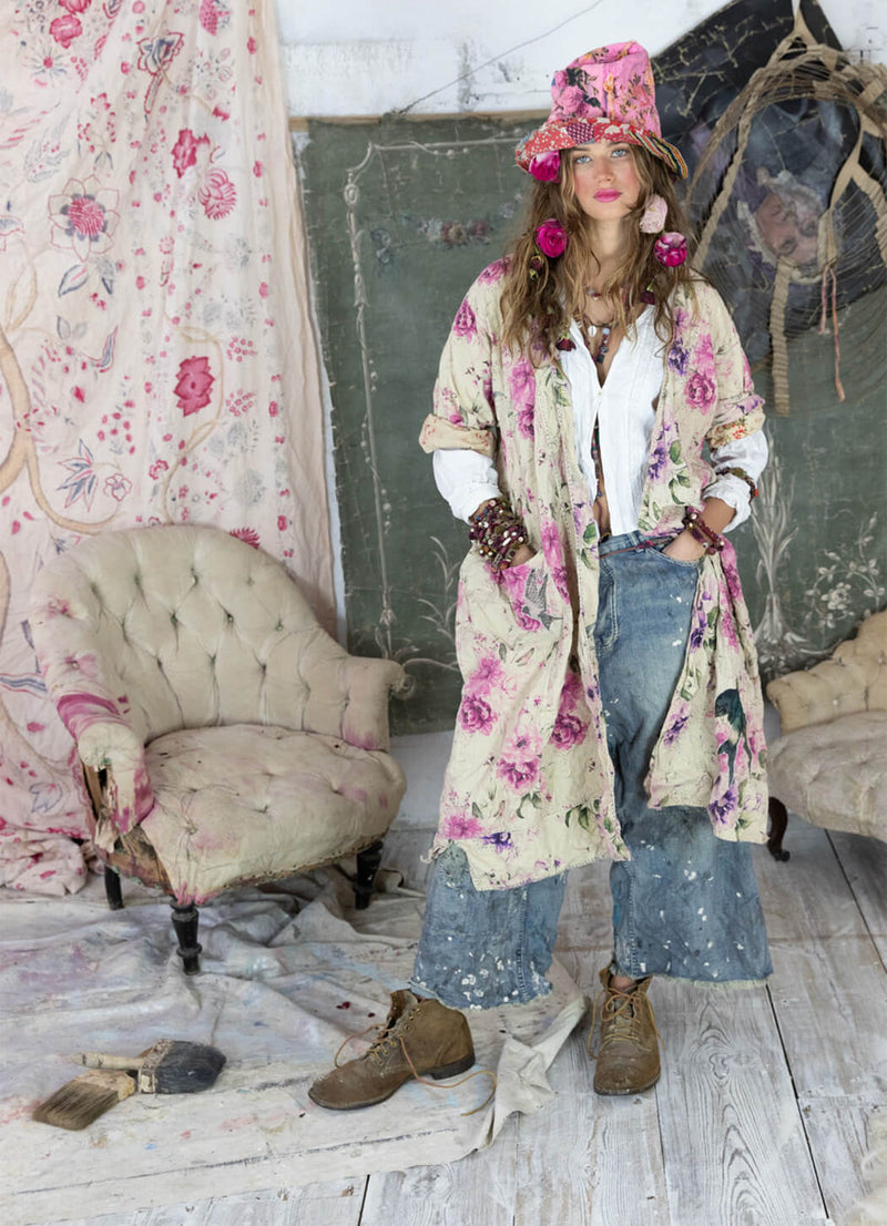 Magnolia Pearl Floral Ettiene Kimono