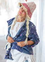 Magnolia Pearl Paint Splatter Crop Tancy Coat