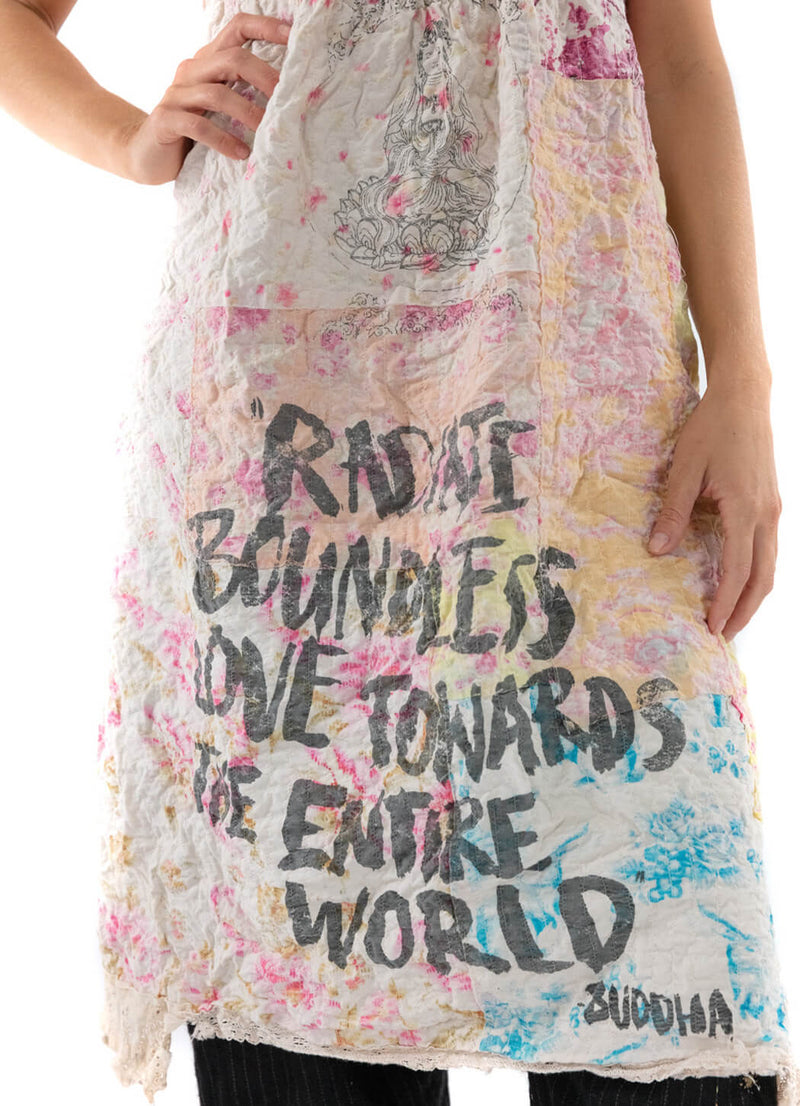 Magnolia Pearl Quilted Floral Clementine Slip Dress
