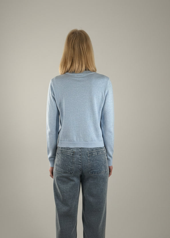 J. Society Denim Patch Sweater