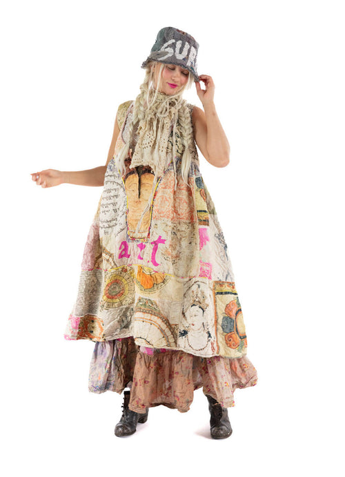 Magnolia Pearl Patchwork Bharata Tank Dress