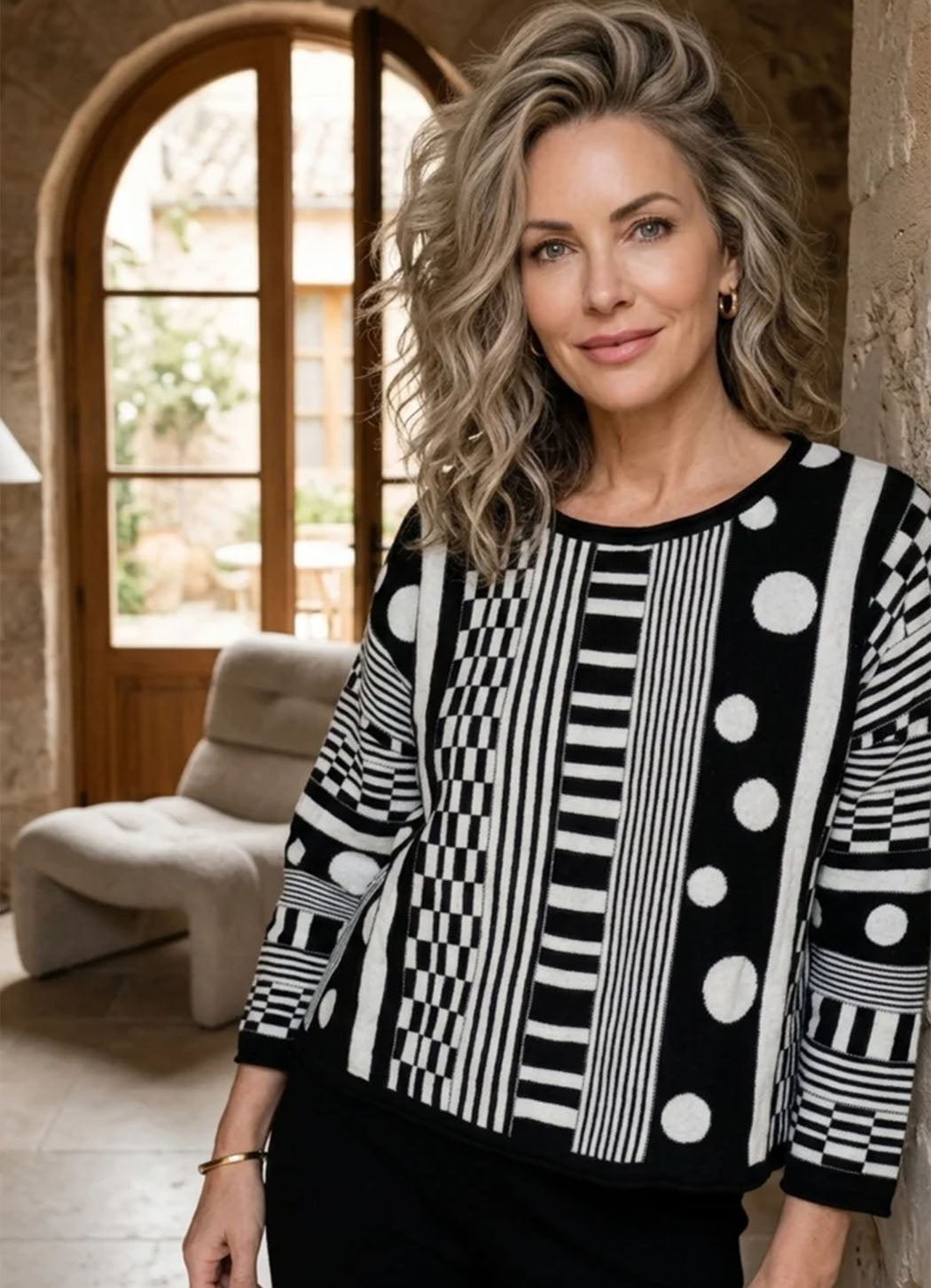 Olivia Modern Mix Sweater