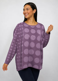 Planet Circles Boxy Tee