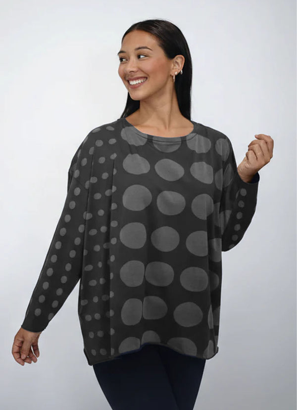 Planet Circles Boxy Tee
