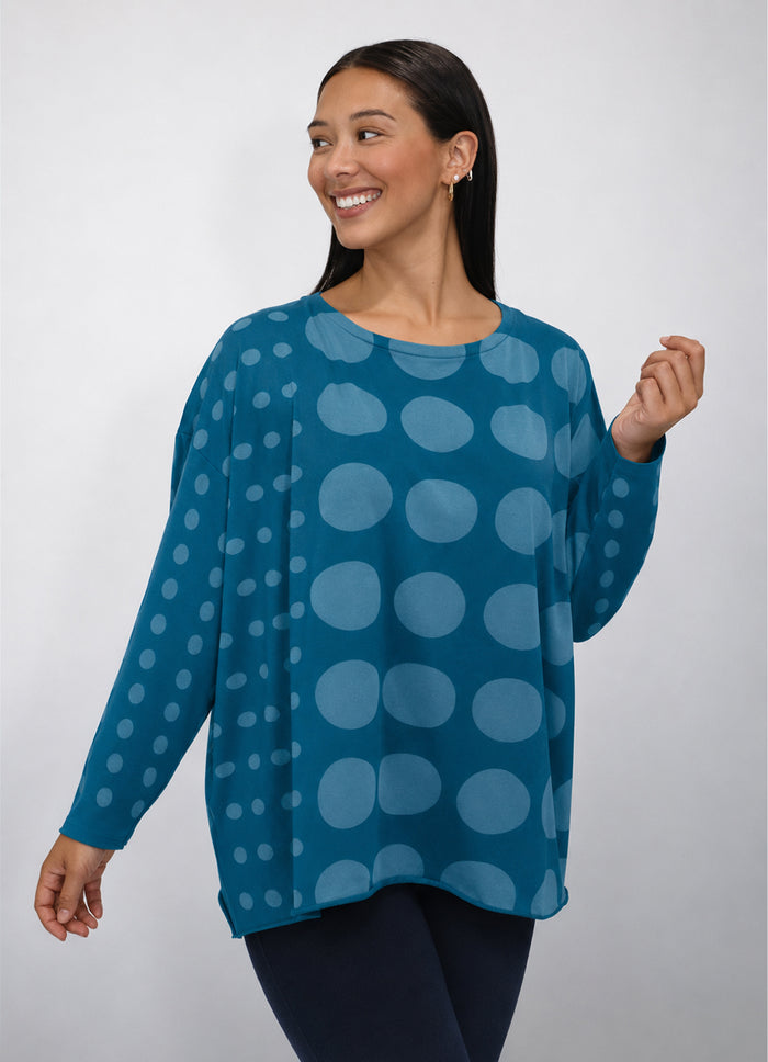 Planet Circles Boxy Tee