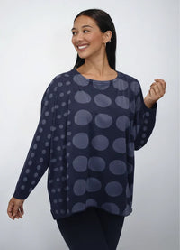 Planet Circles Boxy Tee