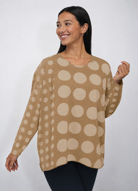 Planet Circles Boxy Tee