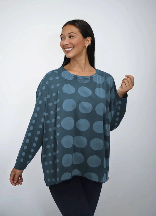Planet Circles Boxy Tee