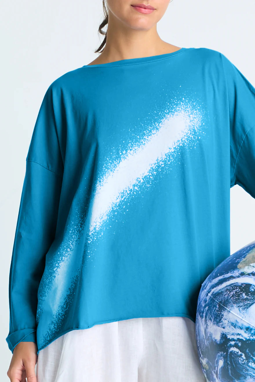 Planet Bleached Boxy T