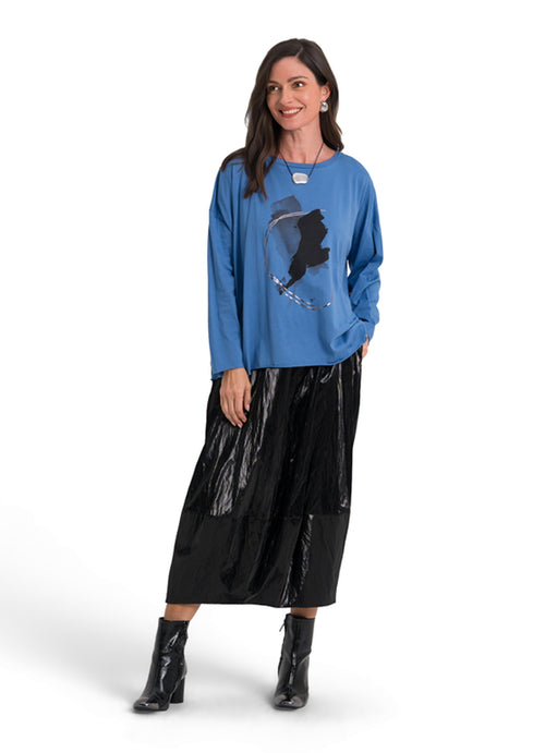Planet Ink Blot Long Sleeve Tee