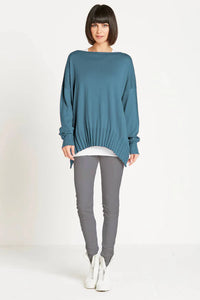 Planet Boatneck Rib Sweater