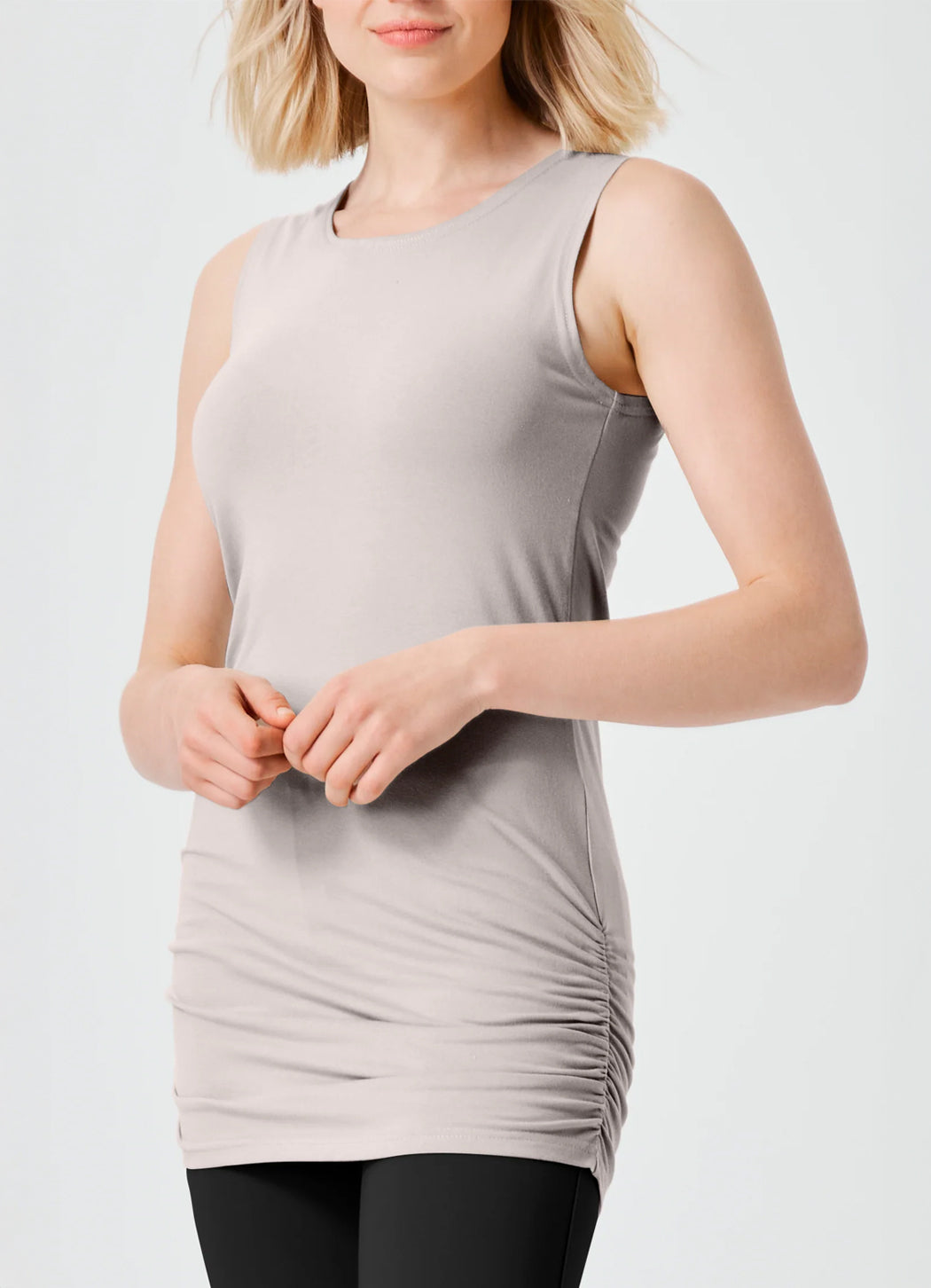 Planet Lycra Rouched Tank