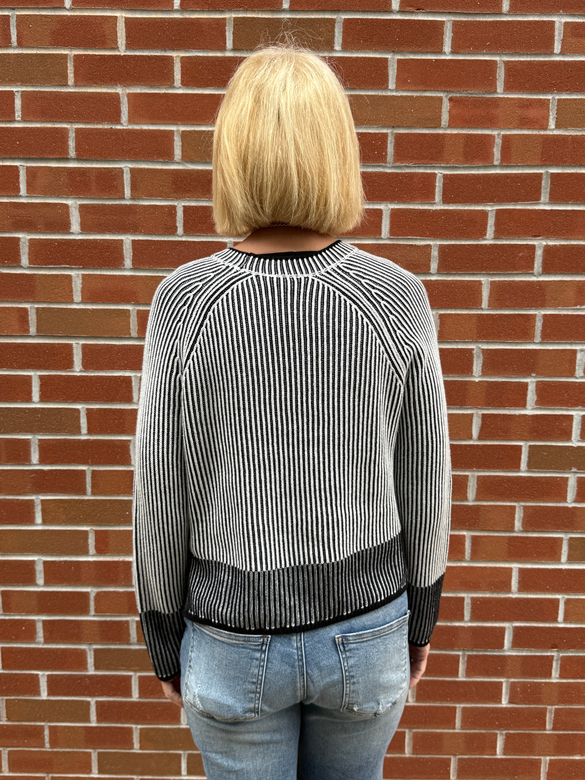 J. Society Plaited Crew Sweater
