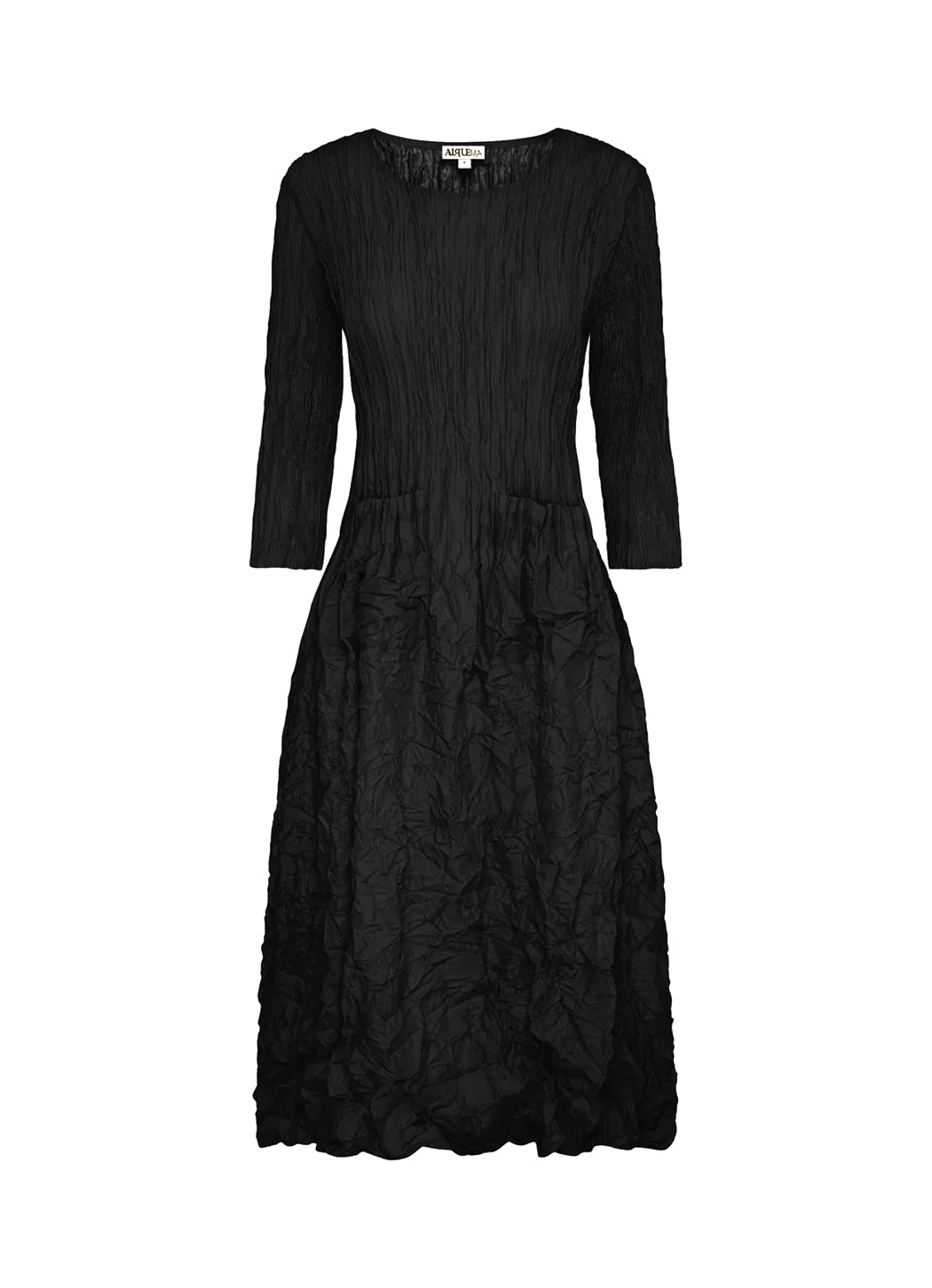 Alquema 3/4 Sleeve Smash Dress