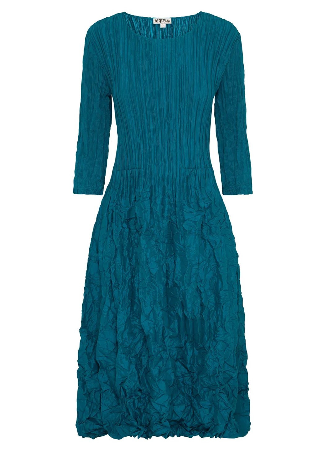 Alquema 3/4 Sleeve Smash Dress
