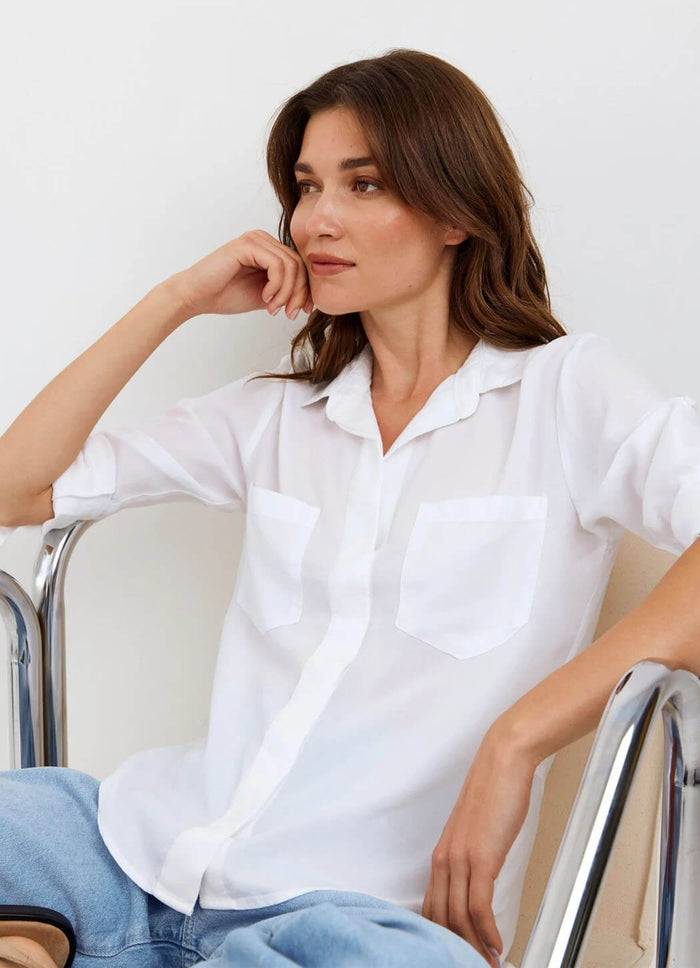 Bella Dahl Split Back Button Down