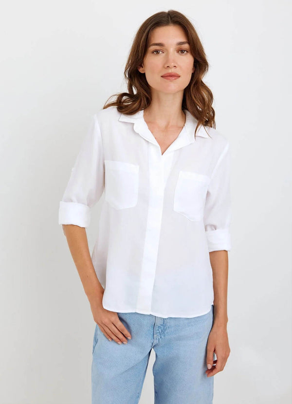 Bella Dahl Split Back Button Down
