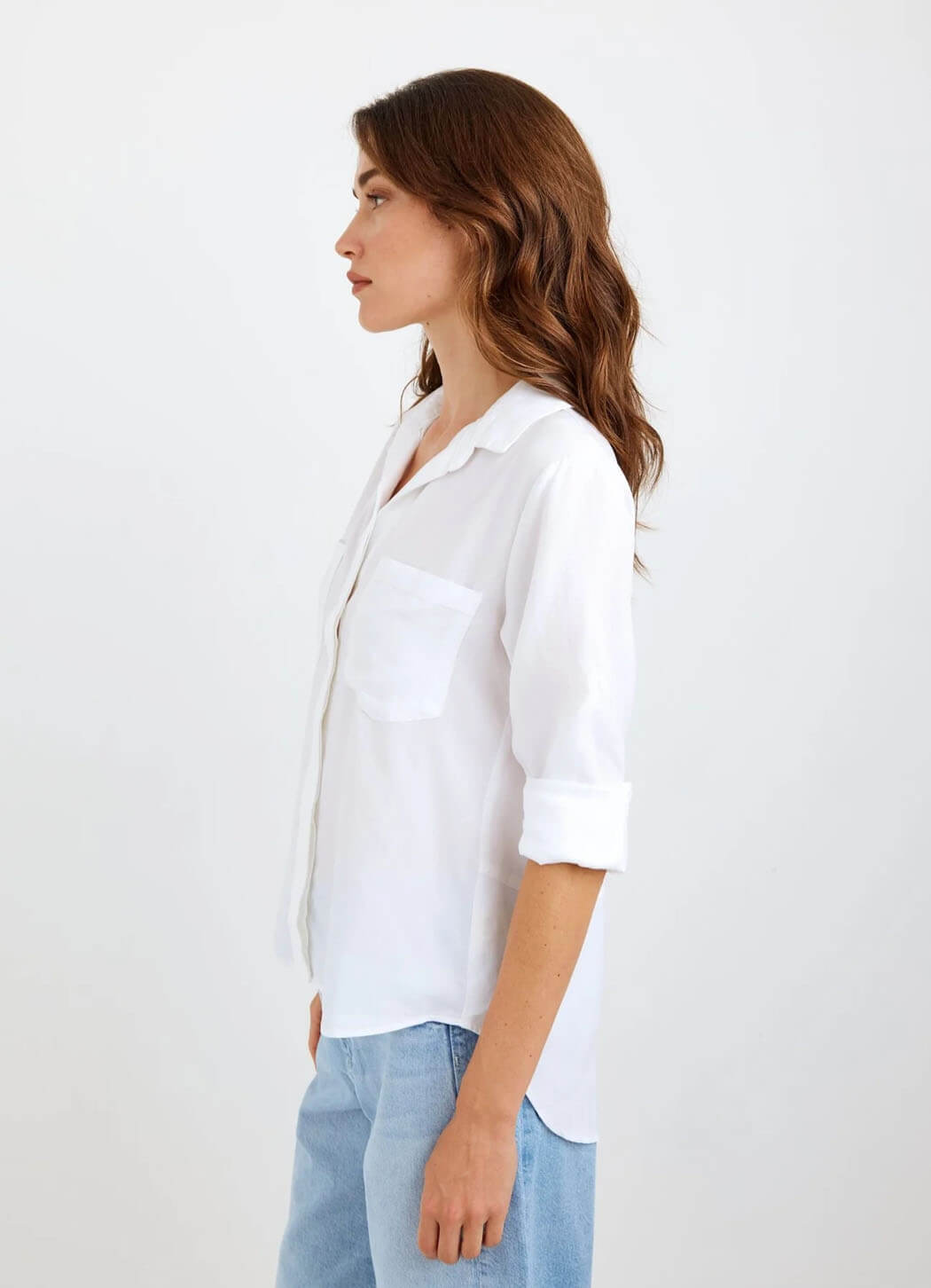 Bella Dahl Split Back Button Down