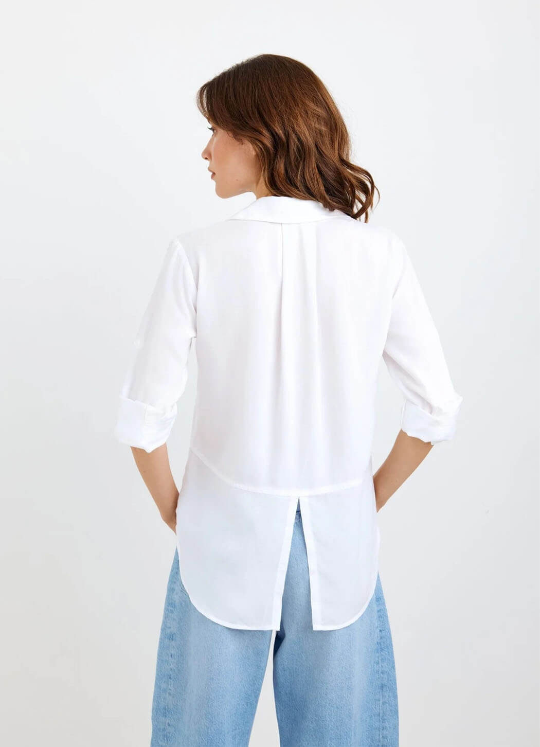 Bella Dahl Split Back Button Down