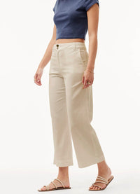 Bella Dahl Saige Wide Leg Crop Bottoms