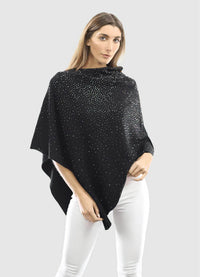 La Fiorentina Embellished Poncho