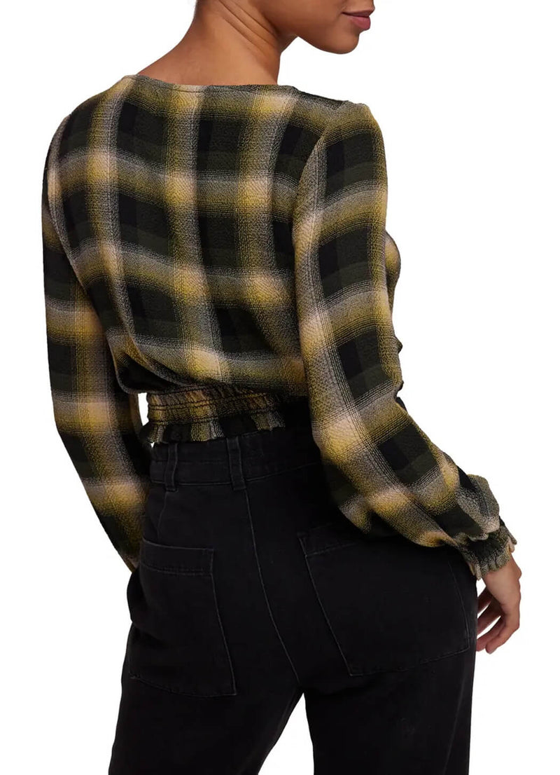Bella Dahl Long Sleeve Smocked Blouse