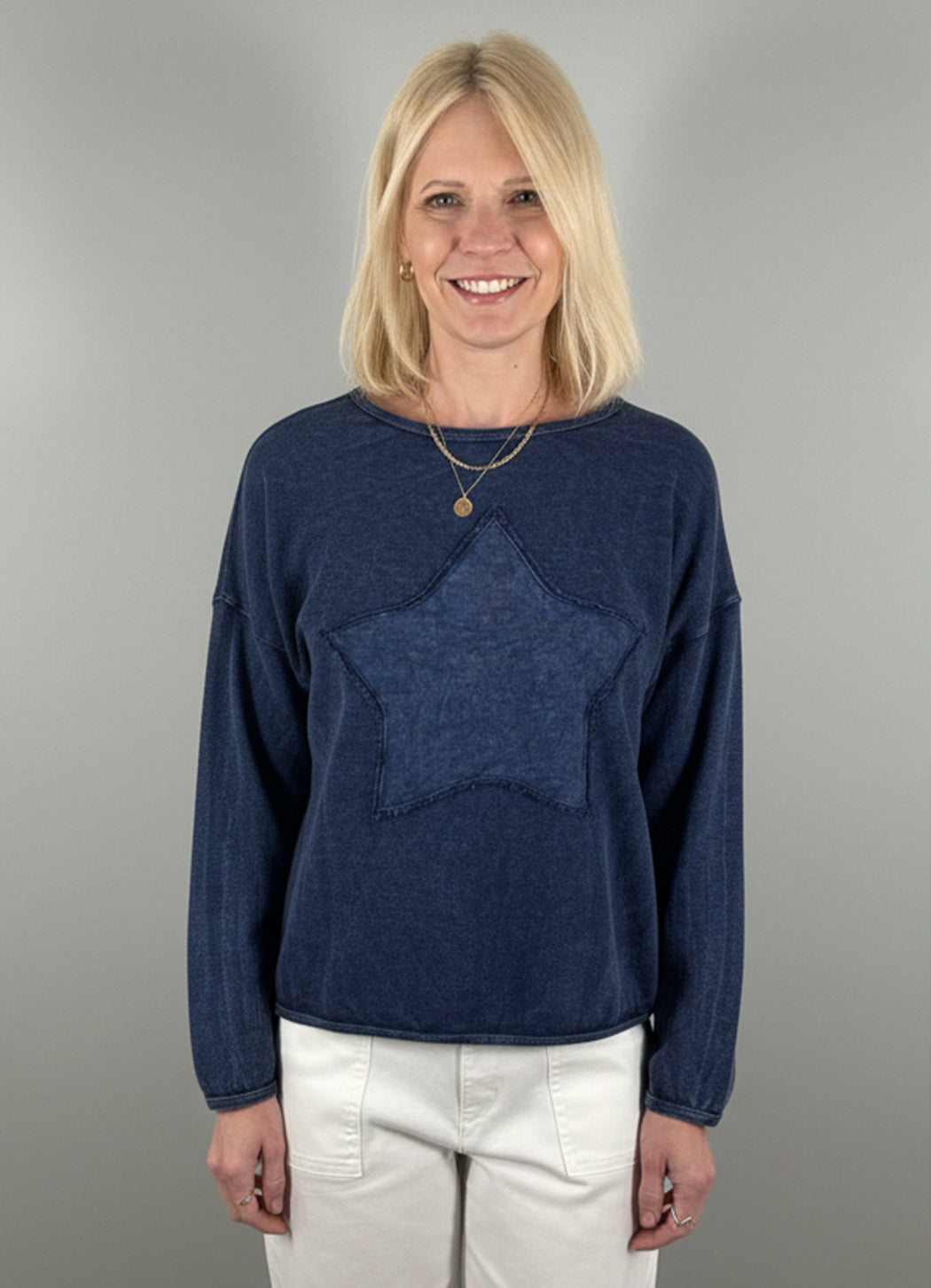 Cotton Lani Star Sweatshirt