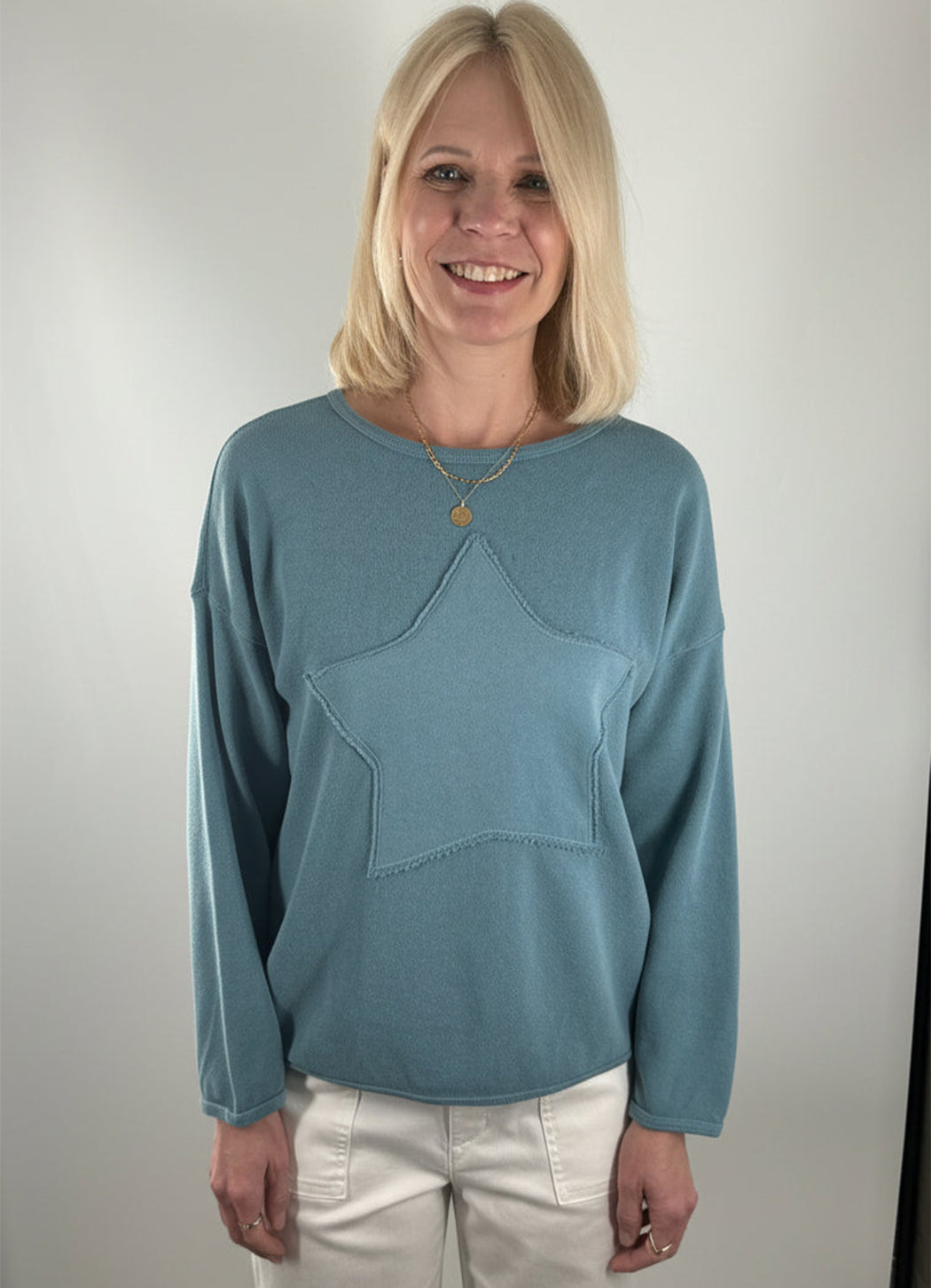 Cotton Lani Star Sweatshirt