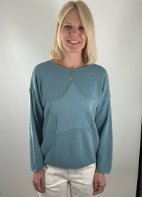 Cotton Lani Star Sweatshirt