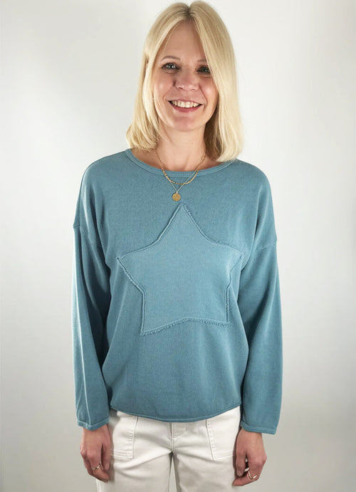 Cotton Lani Star Sweatshirt