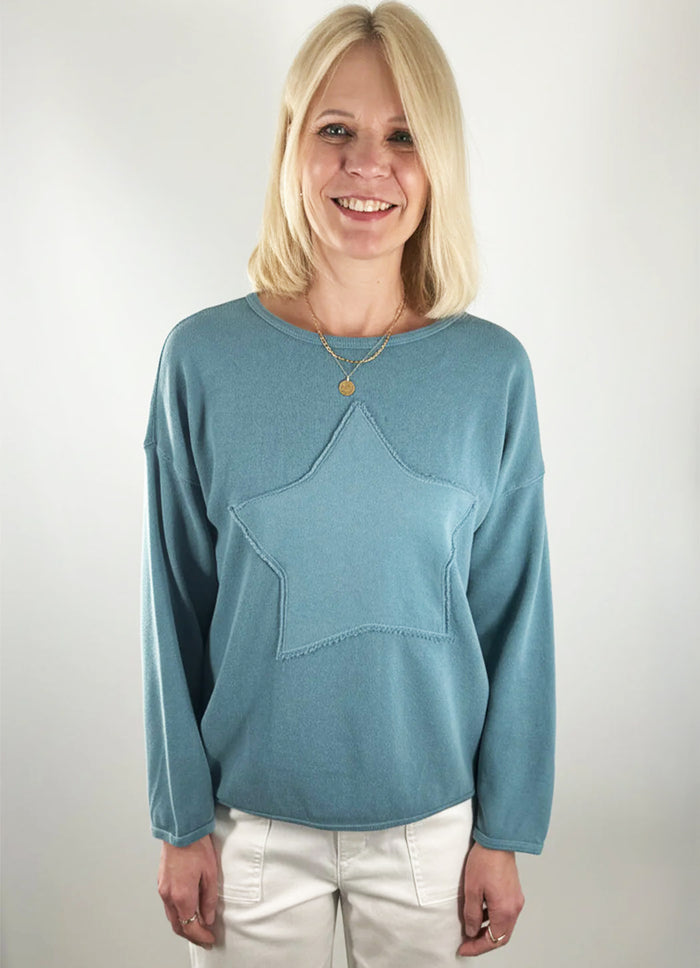 Cotton Lani Star Sweatshirt