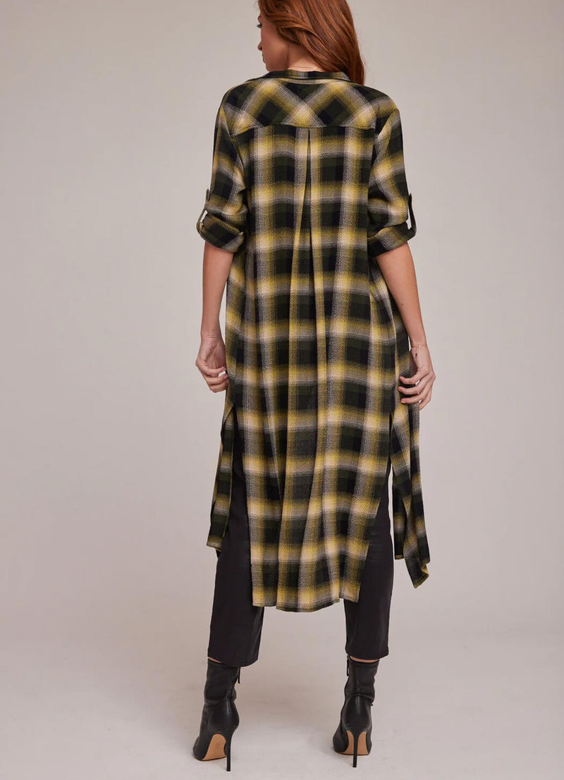Bella Dahl Rolled Sleeve Duster Dress