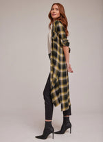 Bella Dahl Rolled Sleeve Duster Dress