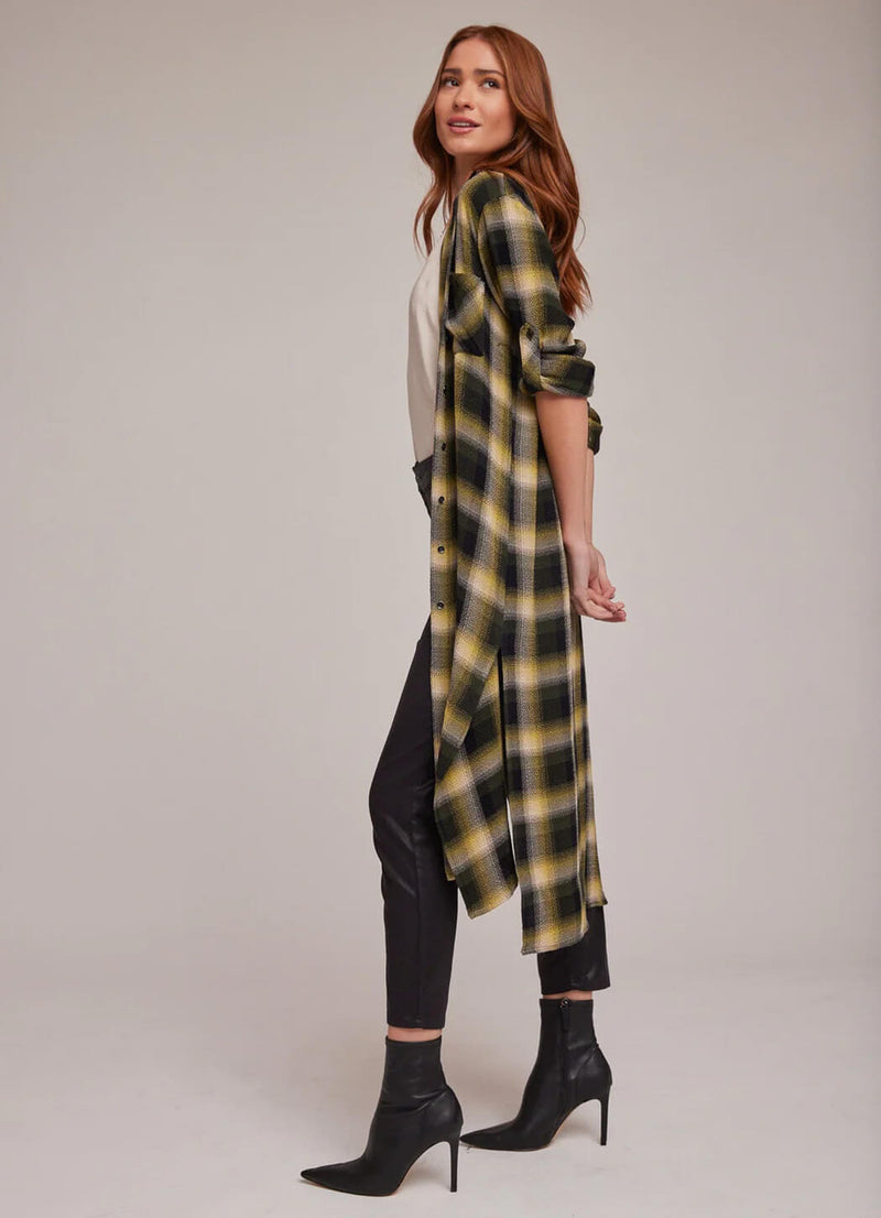 Bella Dahl Rolled Sleeve Duster Dress