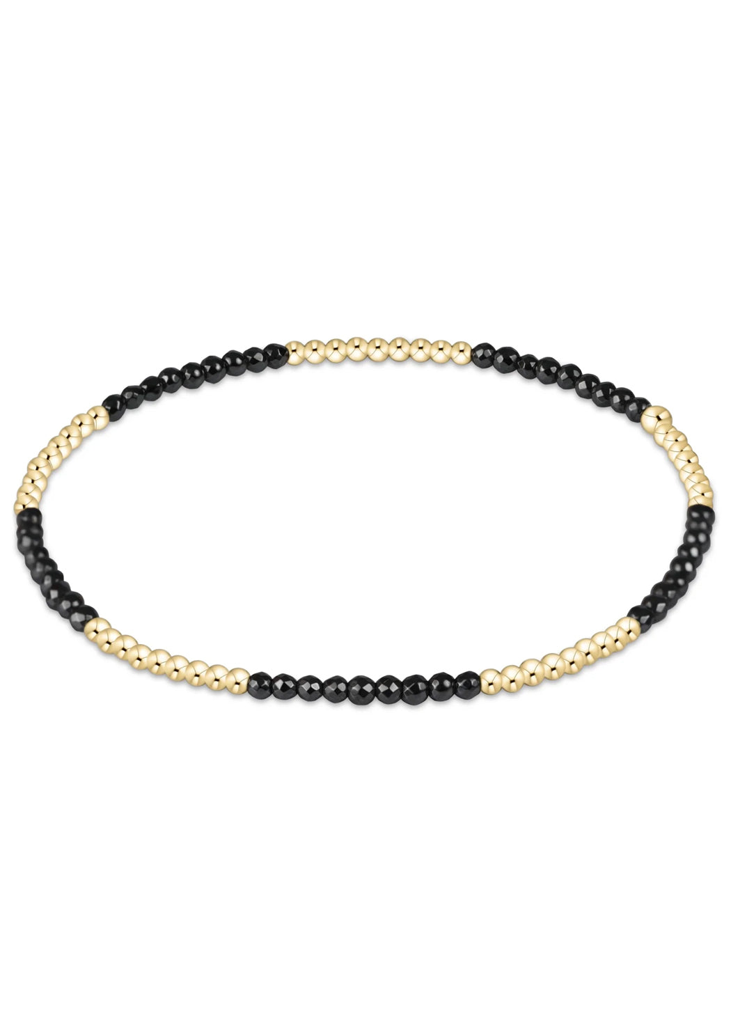 Enewton Blissful Pattern - 2mm Bead Bracelet - Faceted Hematite