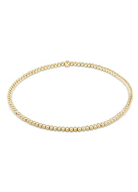 Enewton Classic Gold 2mm Bead Bracelet - Gold